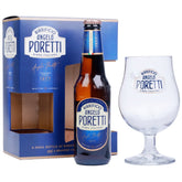 Birrifico Angelo Poretti Lager Beer 330ml & Glass Gift Set