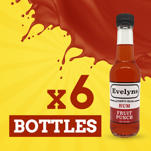 Evelyns Rum Punch | Fruit Punch | X6 Bottles | 14% Vol | 290ml