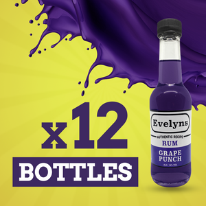 Evelyns Rum Punch | Grape | X12 Bottles | 14% Vol | 290ml