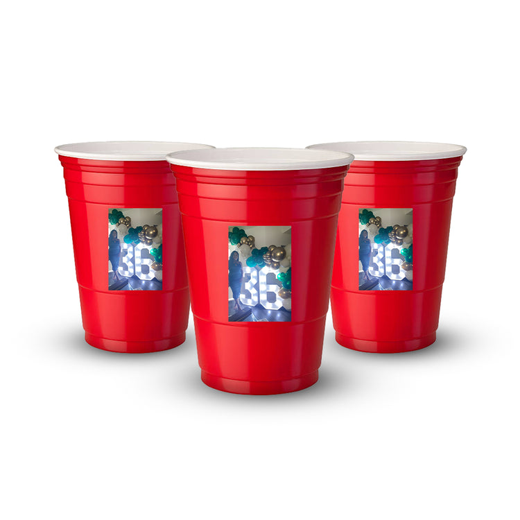 Personalised Red Cups